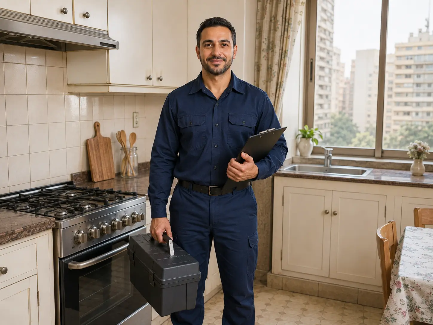 فني BuiltInFix بيصلح جهاز جليم جاز في الدقي